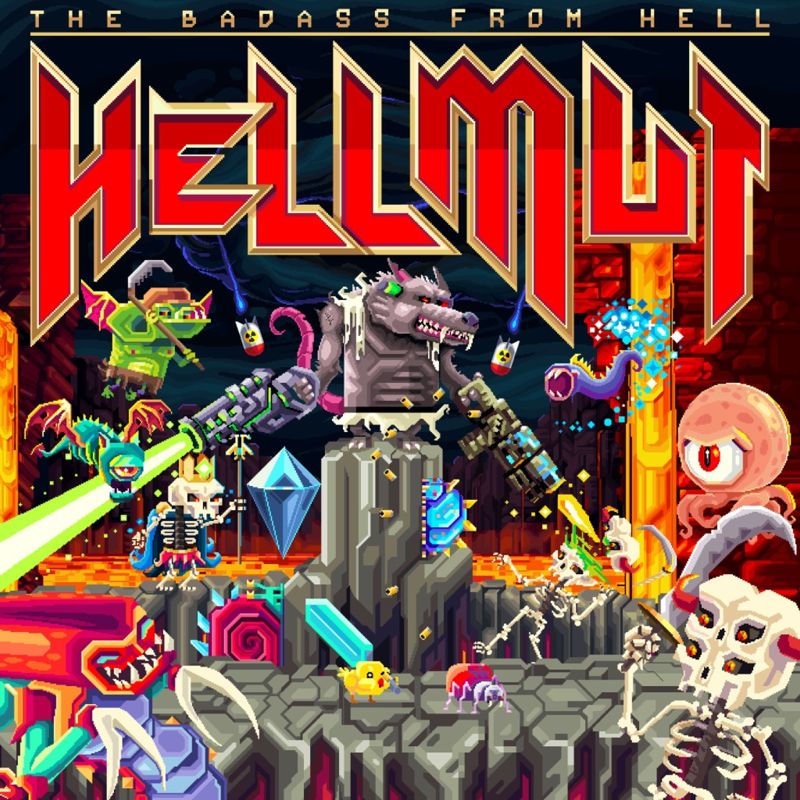 Hellmut: The Badass from Hell box art for Playstation 4